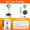 Sunset Lamp Projector Led Lights for Bedroom Night Light RGB Lights Sun Sunlight Sunrise Lamp 10w 360° Rotation Mood Lighting Home/Room Decor Christmas Gifts for Women Black